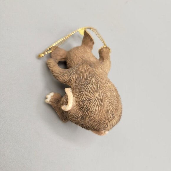 Charming Tails Hang In There Christmas Ornaments 3 Mice Pale Version Early - Picture 9 of 12